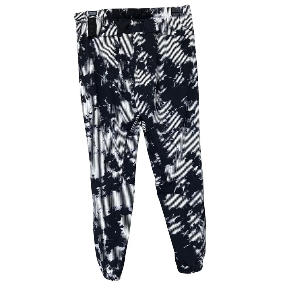 Fabletics Mens The One Jogger Black White Tie Dye Stripe PT2252152-8771-22240 M - Picture 9 of 9